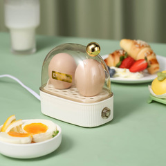 多機能ゆで卵器朝食ミニ蒸し卵器自動停電家庭用寮定時小型蒸し卵器プレゼント