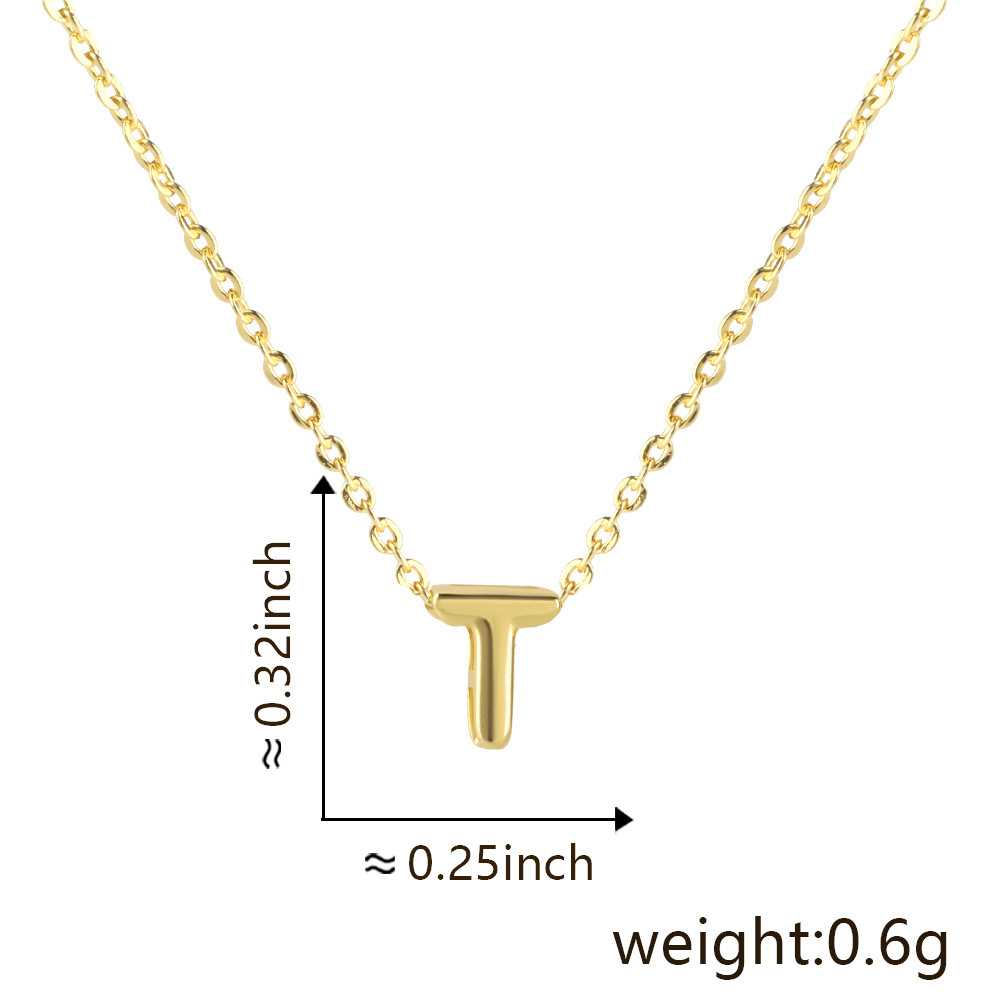 2g Weight Pendant Jewelry Making Type 5.5*8.4mm Jewelry Making Size DIY Jewelry Accessories Classification 1 Piece Quantity Copper Material Letter Pattern All Seasons Season Polished Finish Plating Design Simple Style, Classic Style Style 1 Piece 5.5*8.4mm Copper Letter Polished Pendant DIY Jewelry Accessories 22