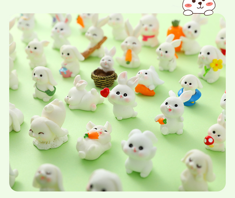 Description Picture 3 of item5pcs Cute Rabbit Model Child Birthday Party Favors Child's Day Easter Gift Holiday Gifts Kids Toy Party Supplies Christmas Gift