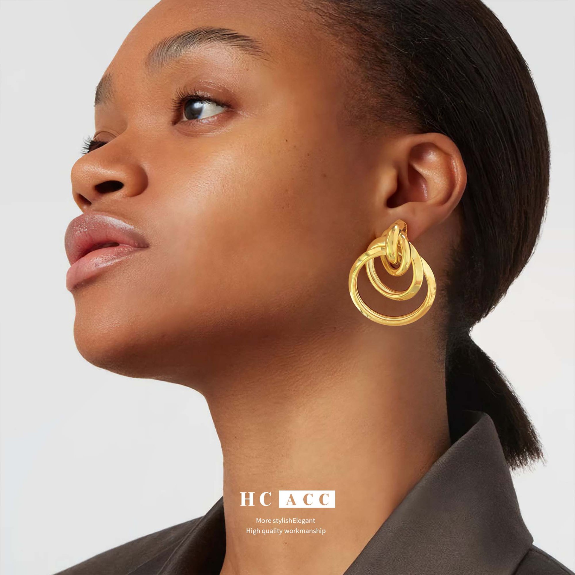 european-and-american-ins-style-niche-design-copper-real-gold-double-layer-winding-high-end-temperament-simple-fashion-womens-ear-jewelry