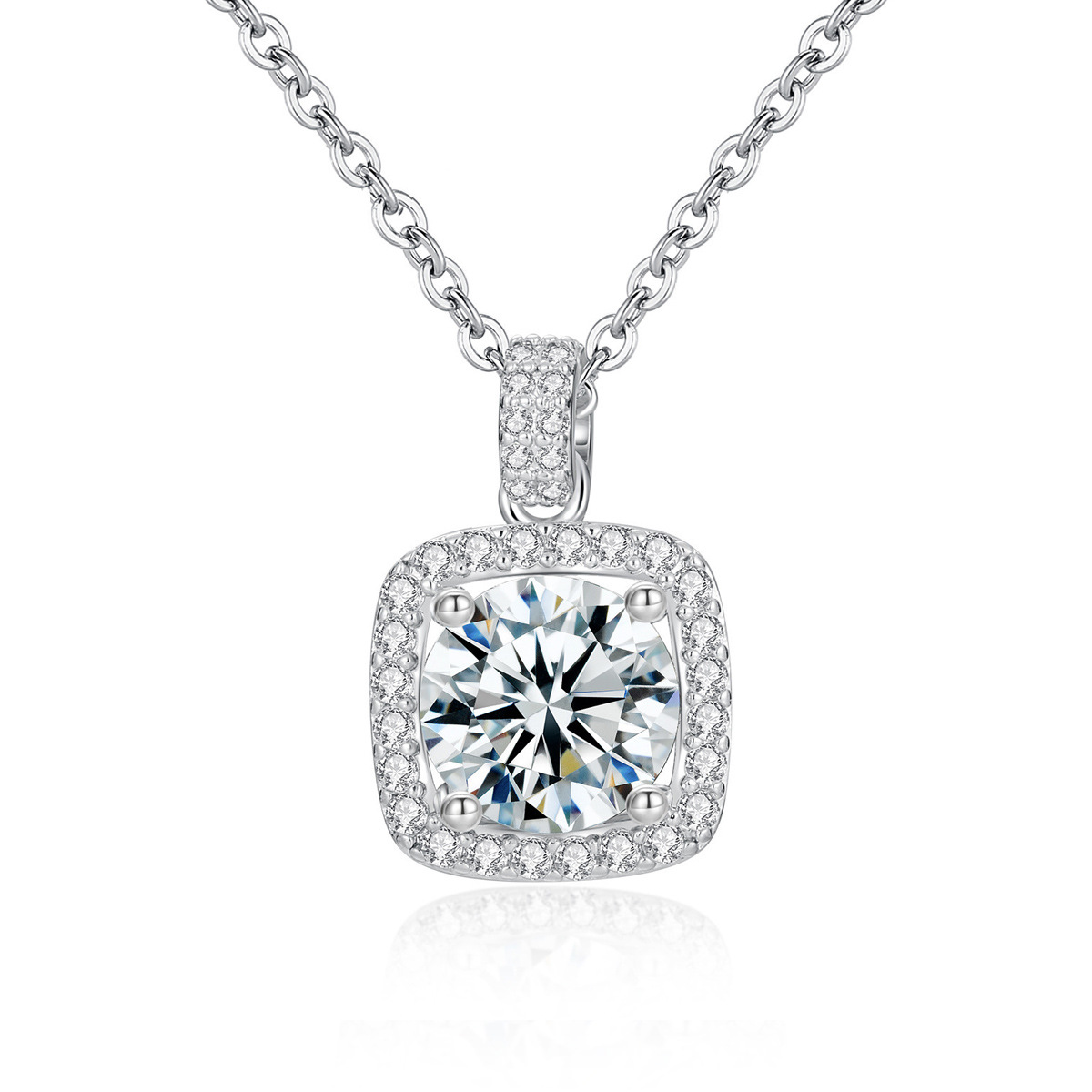Collier sac carré X69 [avec chaîne]