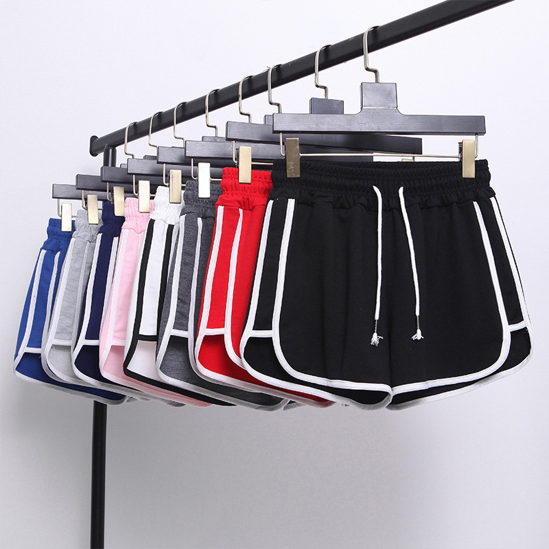 Sports Shorts for Women, Summer Style, Loose Casual Running, Quick-Drying, Wide-Legged, High-Waisted Home Pajamas, Fitness Shorts