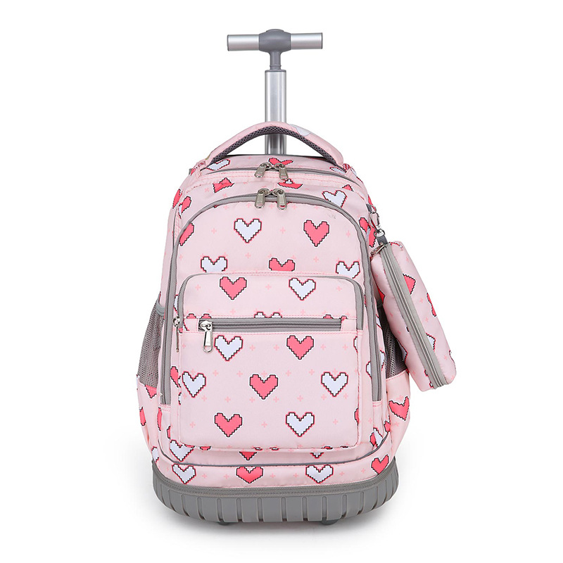 Ventas de fabricantes de estudiantes de primaria y secundaria 16 pulgadas actualización de seis ruedas mochila de viaje para niños 18 pulgadas