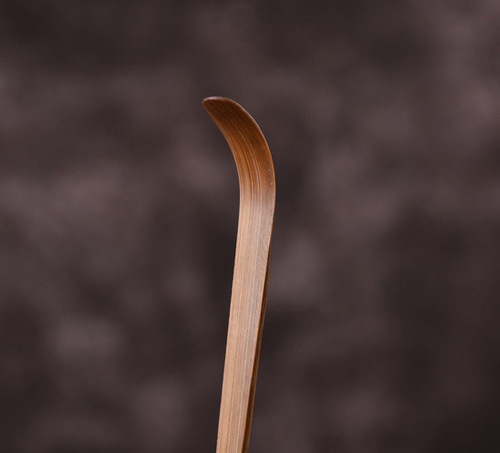 Handmade Bamboo Polished Tea Scoop, Imperial Bamboo, Xiangfei Bamboo, Tear Bamboo Tea Scoop, Gongfu Tea Art Tea Accessories Wholesale