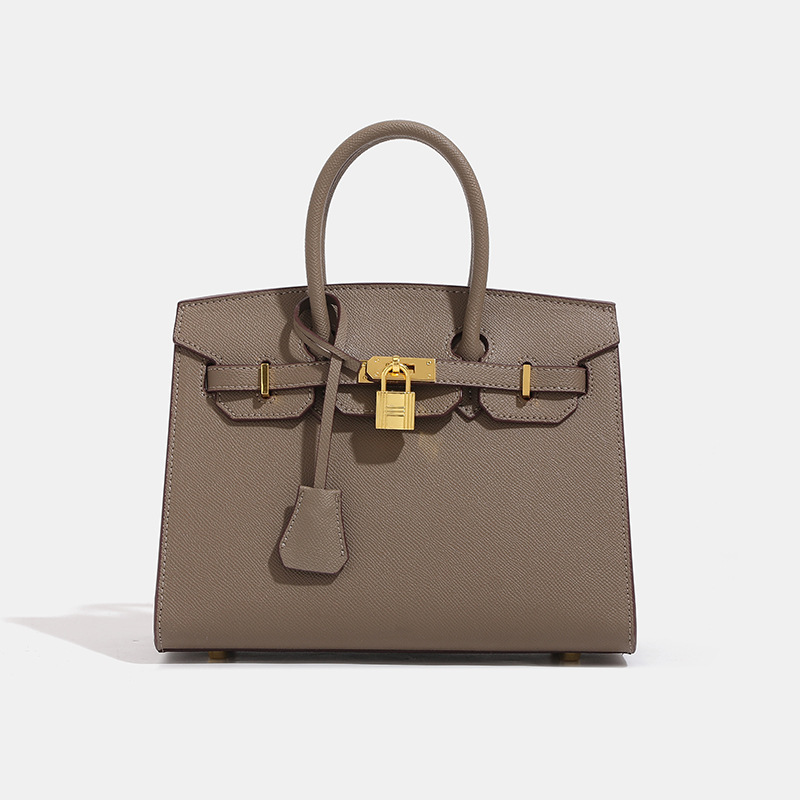 时尚经典高端外缝【手掌纹】铂金包高级感经典百搭单肩斜挎包包