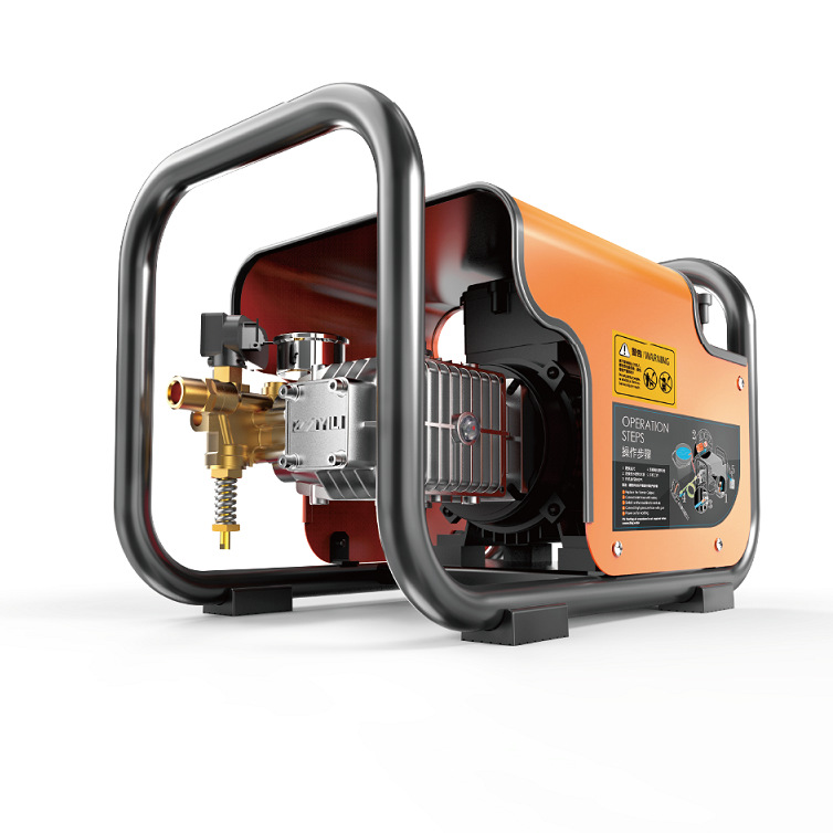 亿力YLQ7550G-PLUS高压清洗机 卧式商用洗车机小型冲洗水枪