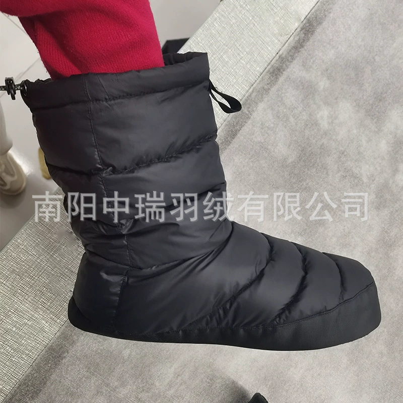 Хит продаж: трансграничные экспортные зимние сапоги на мягкой подошве с утеплителем из утиного пуха, бесшумные, многофункциональные.
