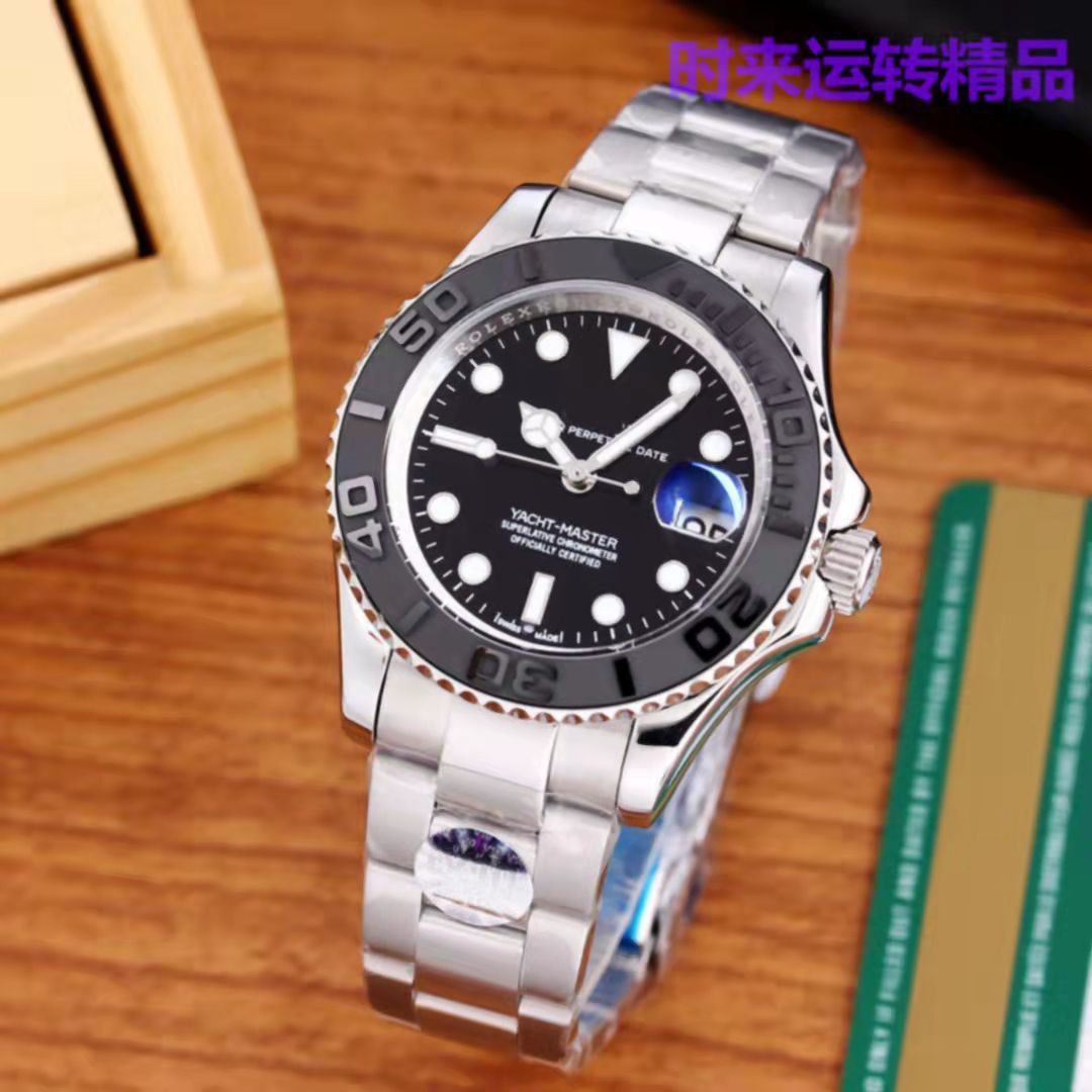 Yacht Famous Submariners Lao Family Same-style Water Ghost Men's Watch Stainless Steel Strap Luminous Waterproof Quartz Watch