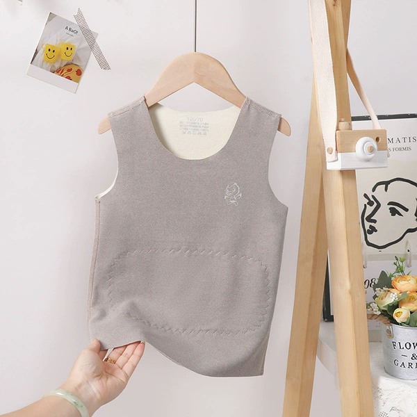 Group-patch vest) gray