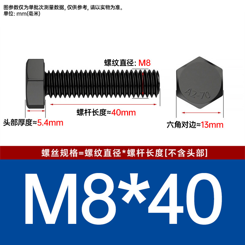 Болт BO PIN COMPANY 8х40
