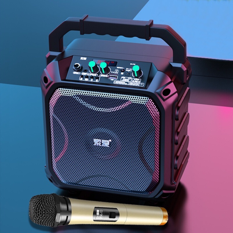 Sony Ericsson Square Dance Audio Outdoor Speaker Ksong Portable Portable Subwoofer Large Volume Wireless Bluetooth