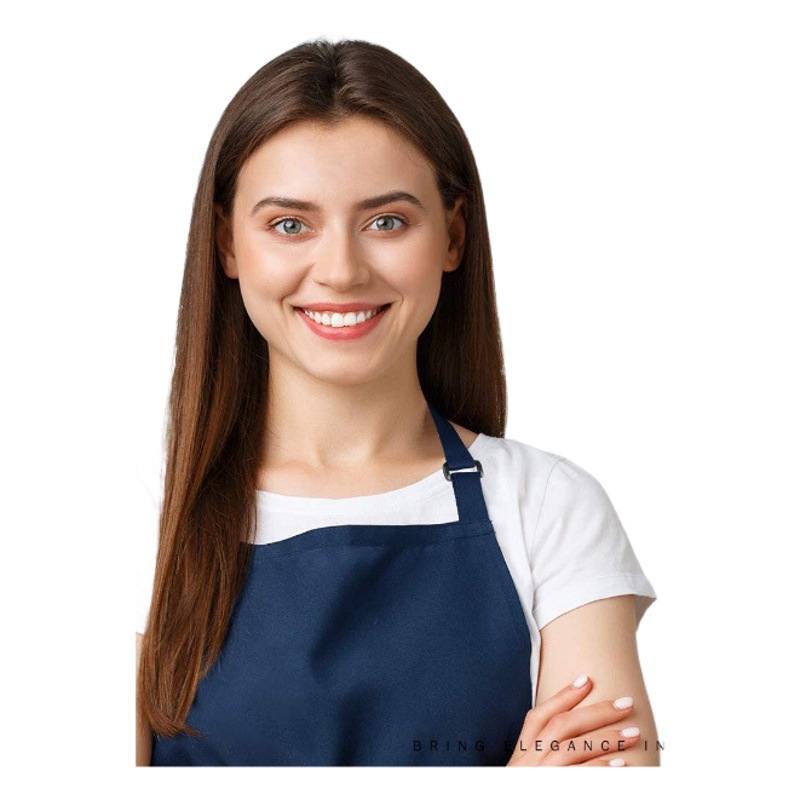 Uniforme delantal cafetería artista floral simple halter ropa de trabajo más tamaño hogar cocina delantal fábrica al por mayor