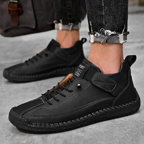 Autumn/Winter Bestselling Plus Size Men's Mid-Center Martens Boots Outdoor Casual Work-Stitch Men's Shoes
