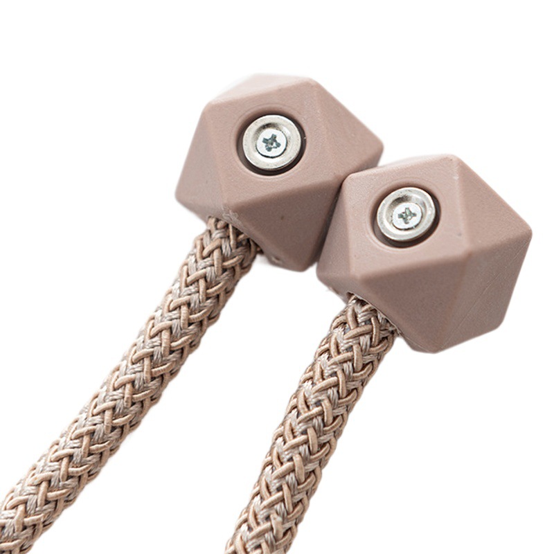 Hebilla de succión magnética transfronteriza moderna simple cubo liso correa de cortina hebilla de cortina sin perforar sin instalación al por mayor