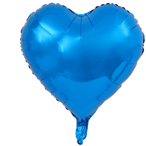 18 pulgadas globo de película de aluminio en forma de corazón Día de San Valentín confesión amor decoración de boda de aluminio de cumpleaños fiesta de boda