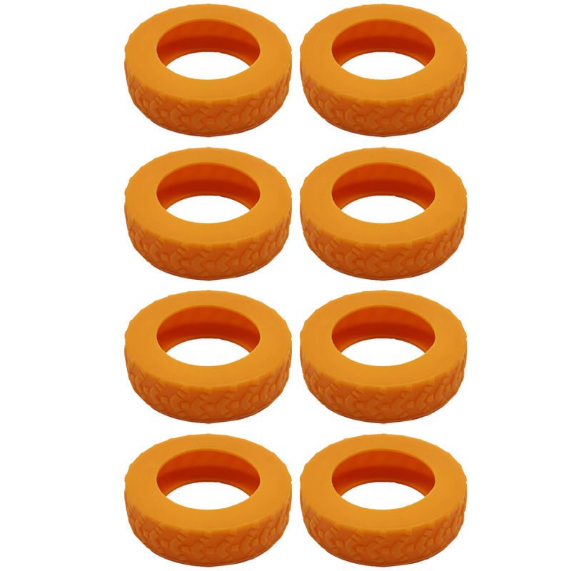 2 세대 휠 세트 큰 오렌지 8 팩