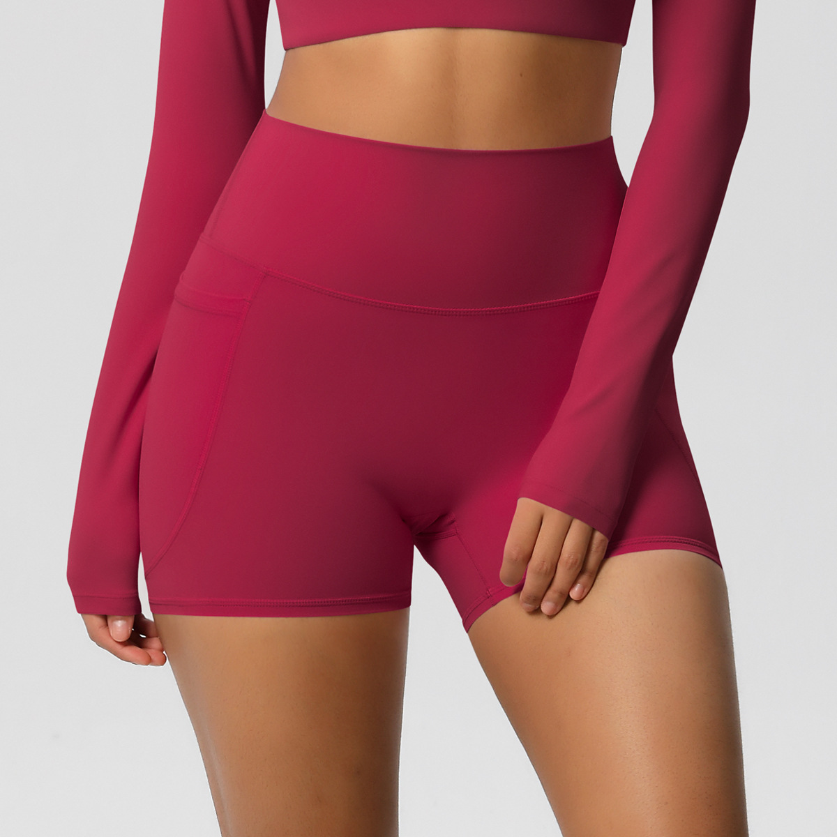 Classic Style Sport Style Solid Color Nylon Spandex Active Bottoms Leggings Sweatpants display picture 112
