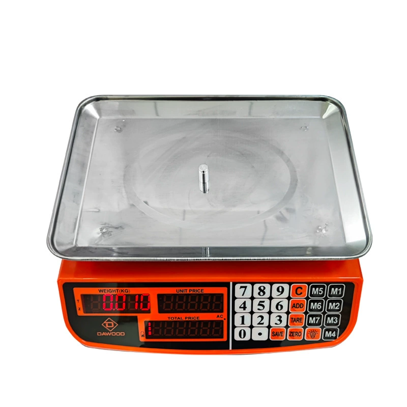 Электронные весы Коммерческие настольные весы для продажи овощей 40 кг домашнего точного взвешивания Электронные весы для продажи овощных фруктовых весов