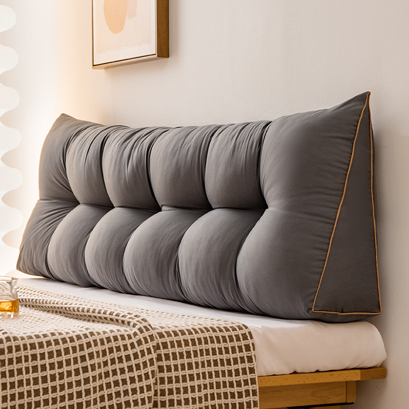 Simple Style Bedroom Headboard Cushion, Soft-Packed Tatami Bed Cushion, Bed Backrest Cushion, Sofa Cushion, Direct Sales from the Manufacturer