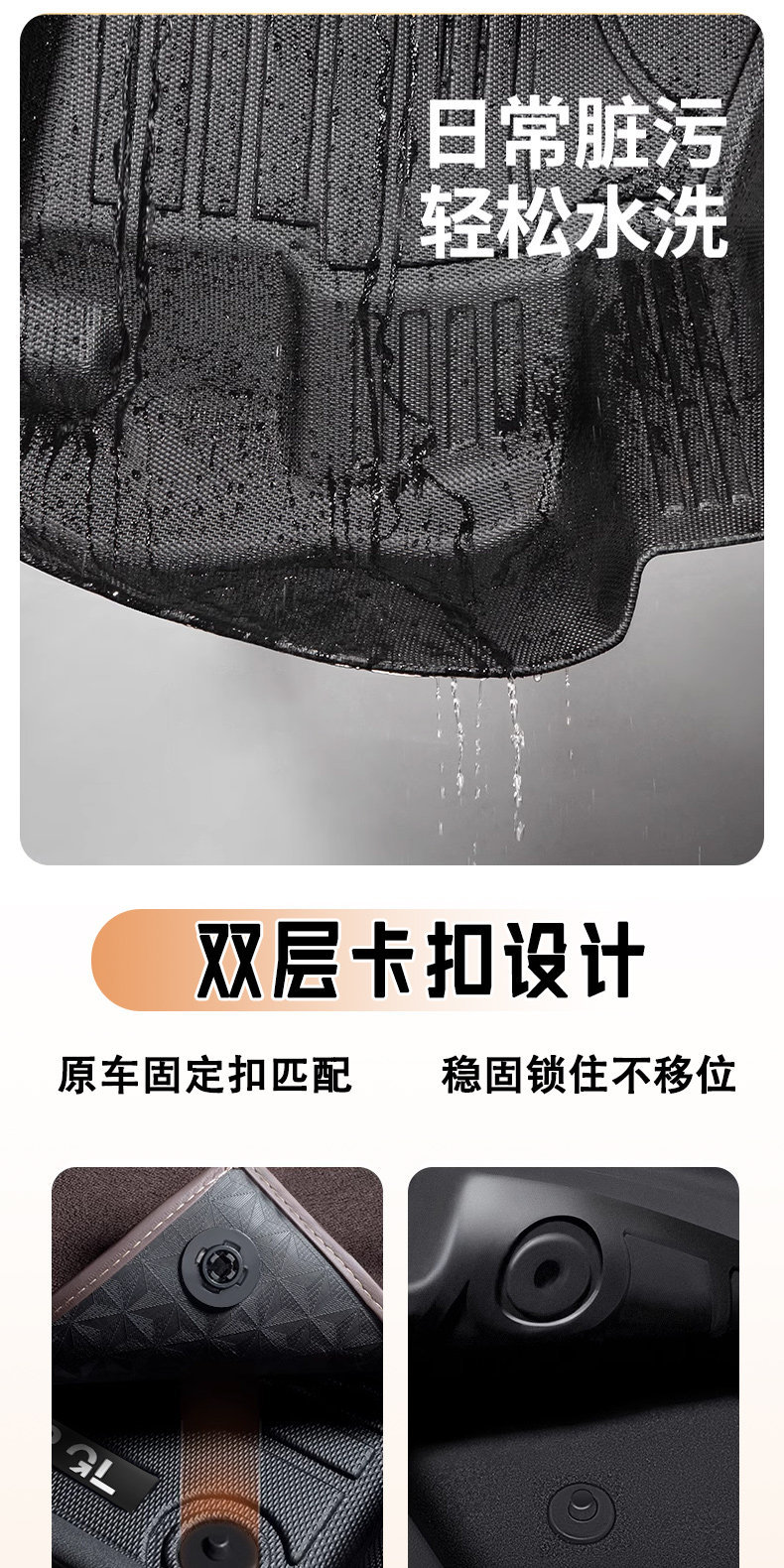 26 Models of Changan Second-Generation X5Plus Dedicated Tpe Floor Mats X5 Car Full Surround Modification Parts and Accessories 25