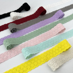 3cm wide five-star rice-shaped lace accessories princess dress children's clothing Lolita skirt hem sleeve collar home textile 