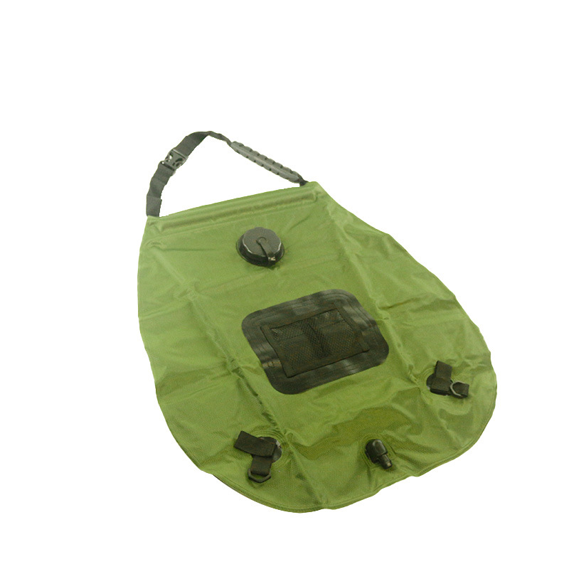 Bolsa de agua solar al aire libre bolsa de baño bolsa de almacenamiento de agua de baño bolsa de ducha portátil 20L bolsa de agua de baño