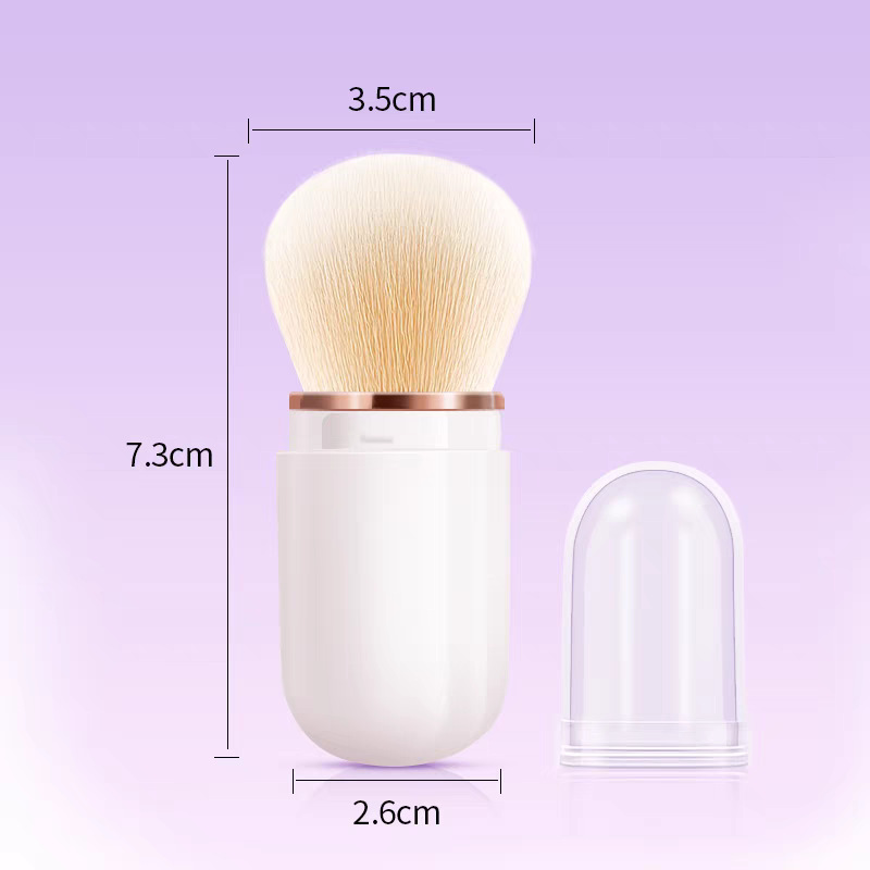 캡슐 텔레스코픽 브러시-화이트 + OPP 포장