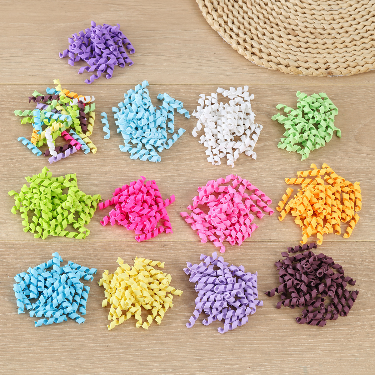 3cm soft clay simulated chocolate roll stick DIY handmade miniature food toy simulated pasta roll slime accessory