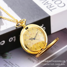 三角洲行动赛伊德怀表游戏周边礼品项链手表抛光复古金色大号怀表