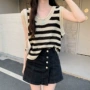 夏季外穿小众无袖小背心