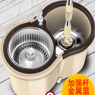 Rotating Mop New Model for Home Use, Dual-Drive Spin Dry Mop, Automatic Dehydration, One-Step Clean Mop, Free Shipping