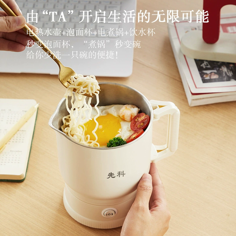 Small foldable teapot for traveling stainless steel for home use