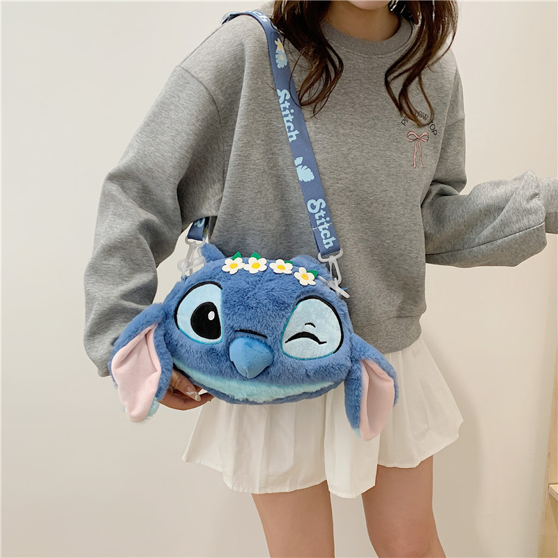 Pequeña venta al por mayor Stitzi felpa dibujos animados mochila niña linda ins bandolera regalo para padres e hijos image 24