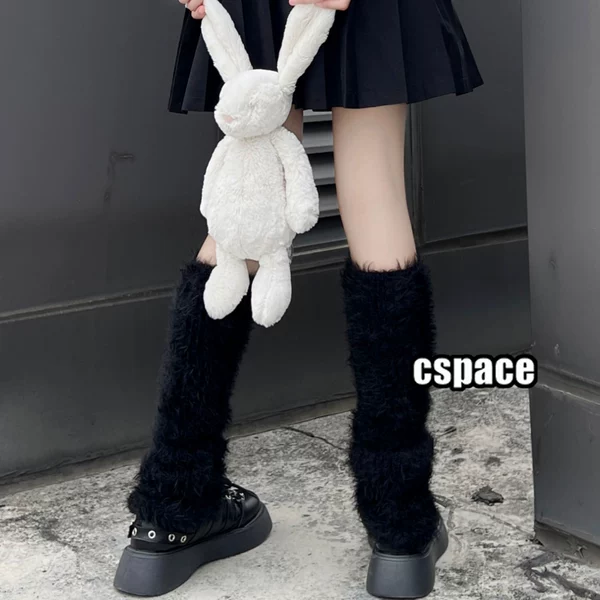 40cm black plush