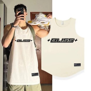 Men's Summer Sports Vest American Breathable Basketball Top Shot Shot Waistcoat Training Clothing Men's Sleeveless Men's Casual