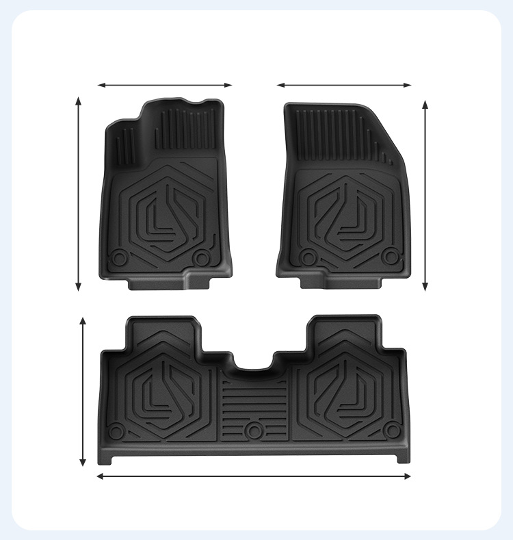 Suitable for 26 models of Leapmotor A10/A05 car floor mats, custom-made TPE floor mats, eco-friendly and wear-resistant, available for wholesale