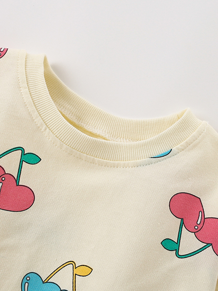 Malwee Child Sweater Otoño Invierno Nuevo estilo europeo y americano para niños de mediana edad de cuello redondo de mangas largas de estilo extranjero niñas vestidas para niños