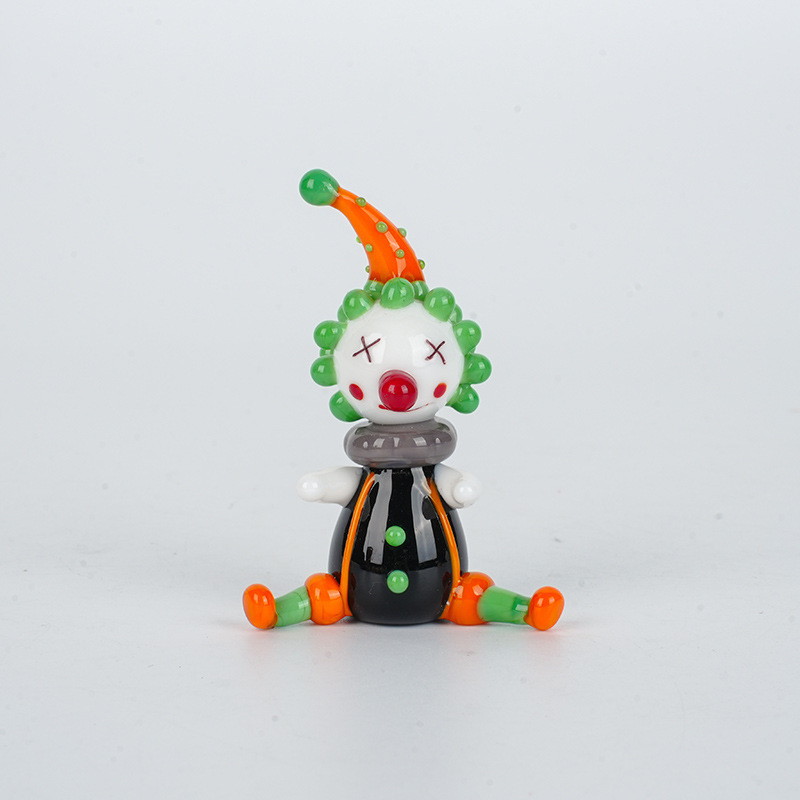 漫画のキャラクターガラス装飾品デスクトップ工芸品オフィスリビングルームの装飾小さな装飾品ミニクリエイティブギフト|undefined