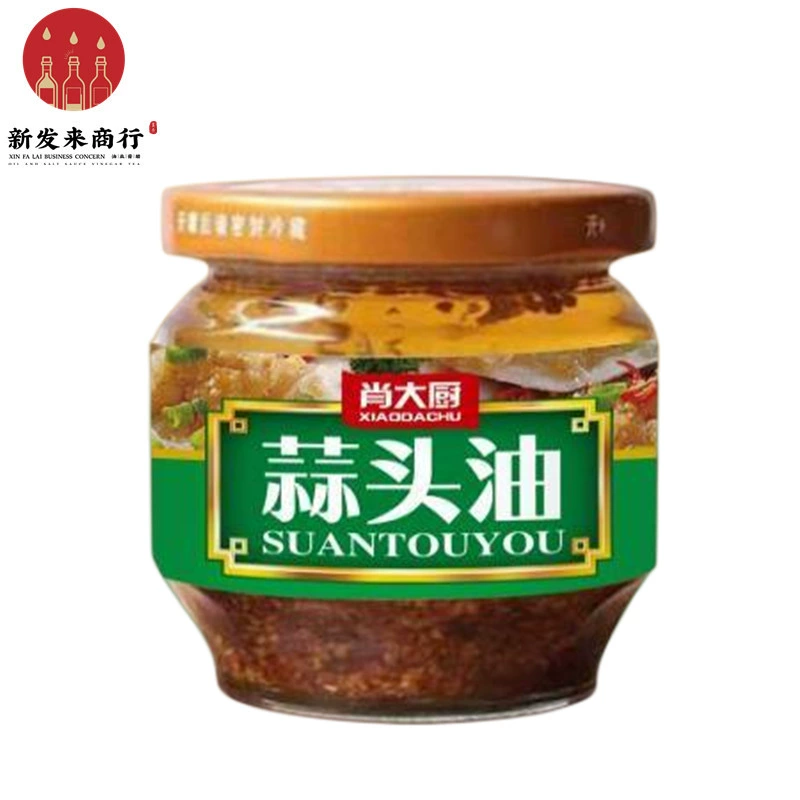 [150 г * 12 бутылок] Масло чеснока Xiao Chef