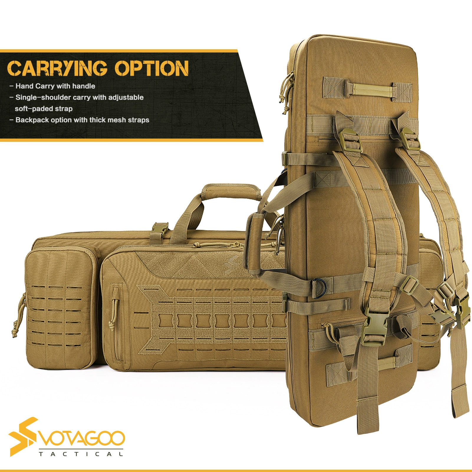 Bolsa para equipo táctico: organización y transporte