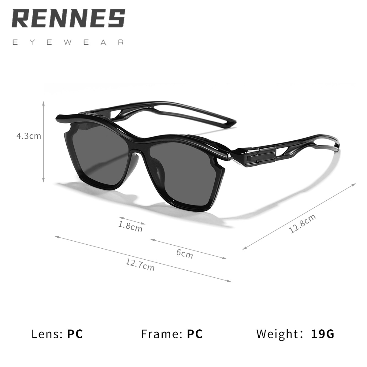 2024 nuevos niños al por mayor transfronterizos, gafas de sol al aire libre huecas geniales, gafas de sol lindas de alta gama para bebés