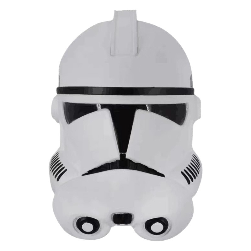 Blanco soldado casco puede usar PVC Star Wars fuerza despertar Cosplay máscara starwars blanco soldado casco
