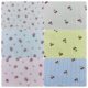 Small fresh strawberry cherry fruit print cotton jacquard striped printed children's clothing women's clothing fabric