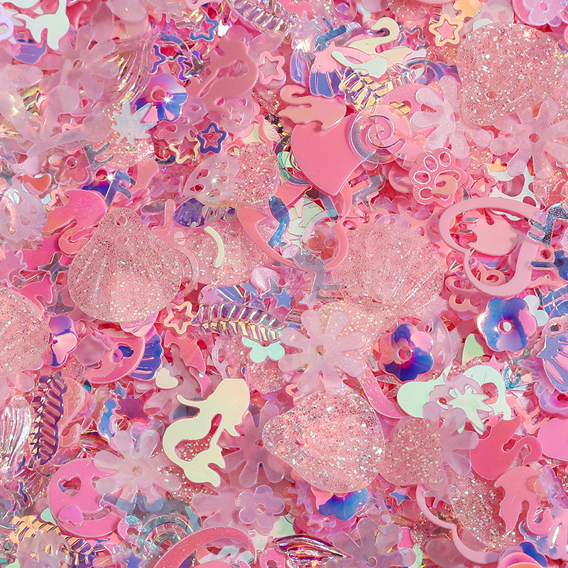 Color plateado lentejuelas nido pieza flash DIY material decorativo ropa Ropa Accesorios hecho en casa pendientes materiales accesorios image 75