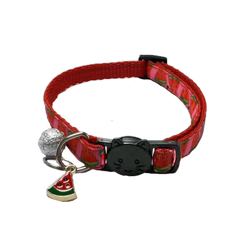 24 nuevos collares de frutas para gatos con accesorios de frutas para collares de mascotas fabricantes en stock