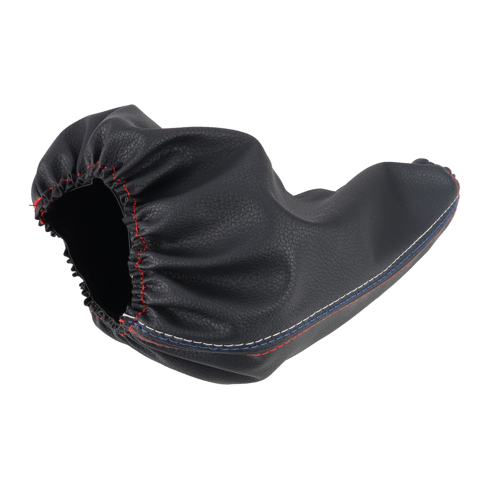 Suitable for Bmw Three-Line Car Gear Shift Handle Cover, Handbrake Cover Accessories, High-Quality Leather Gear Shift Dust Cover
