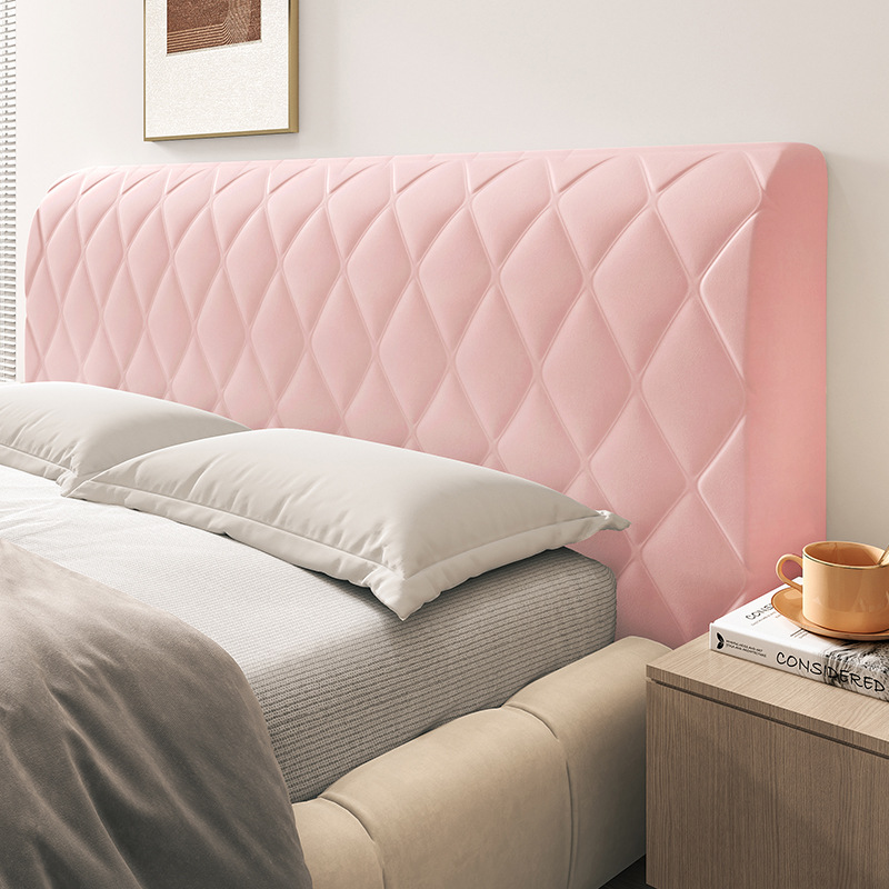 Funda acolchada gruesa de alta gama para cabecero de cama, funda protectora universal antipolvo de cobertura completa y suave para cama de madera, nuevo modelo 2024.