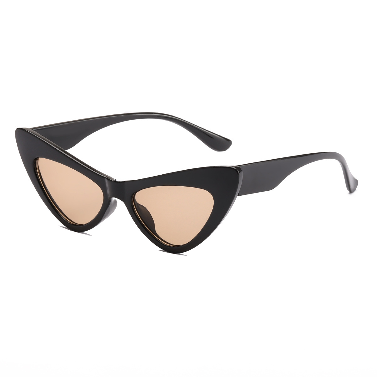 Marco negro rebanadas de té