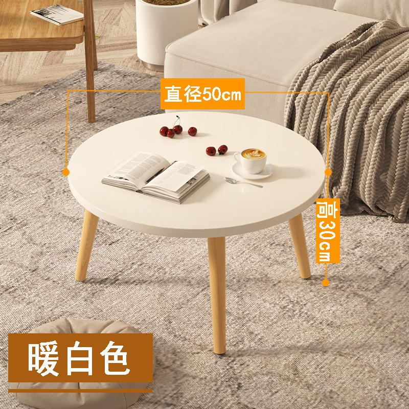Mesa pequeña, dormitorio, mesa de lujo, mesa de té moderna, salón, ventana flotante doméstica simple, mesa redonda pequeña, madera maciza