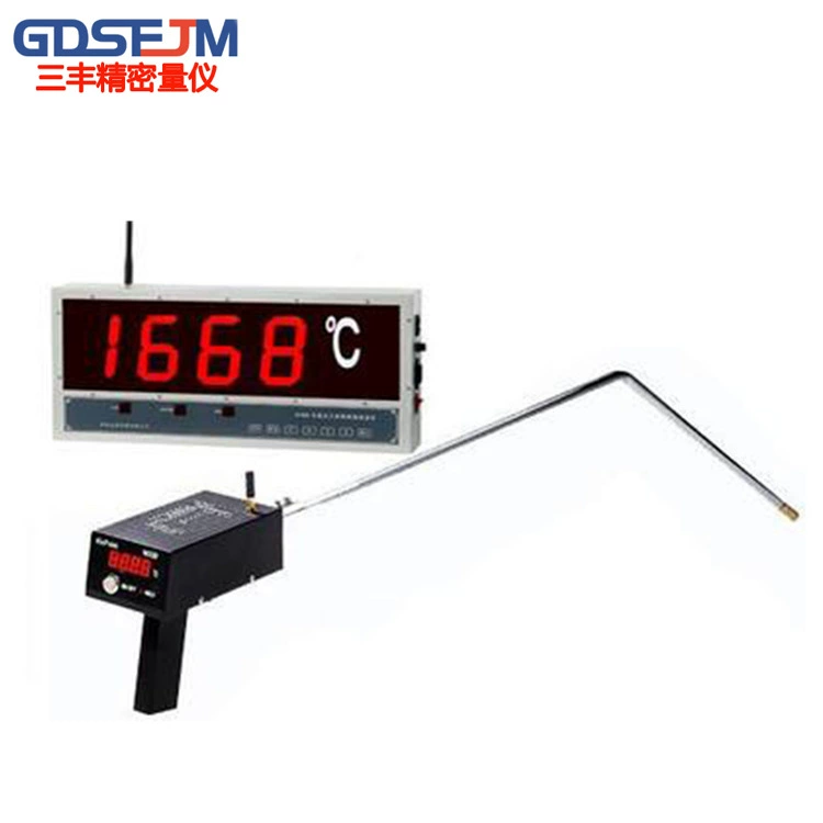 W660 плавильный термометр с большим экраном беспроводной счетчик расплавленной стали с большим экраном пистолет для горячего металла в наличии